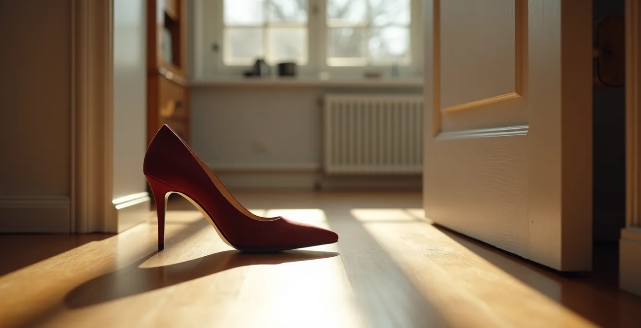 Vue en coupe d'un appartement montrant la propagation du bruit à travers les planchers