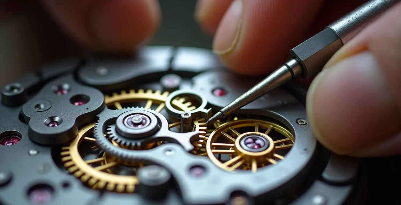Atelier horloger suisse illustrant la précision et la qualité justifiant les prix élevés